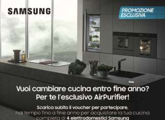 Un regalo Samsung per chi acquista una cucina Samsung