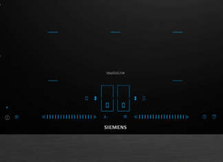 studioLine Siemens: eleganza e tecnologia modulare SIEMENS_piano_induzione_studioLine