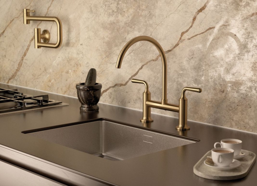 Dornbracht Kitchen_Brushed Dark Brass_2