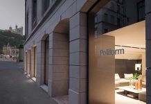Il nuovo look dello store Poliform Lyon