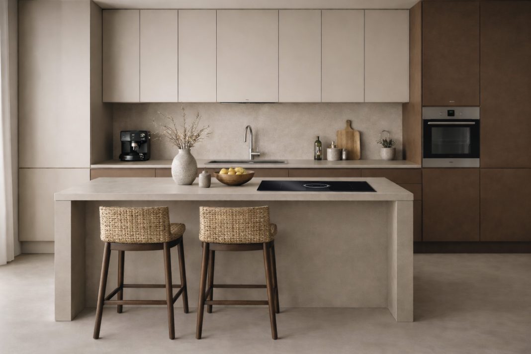 Isoplam, Cucina - Microverlay Lino e Fango