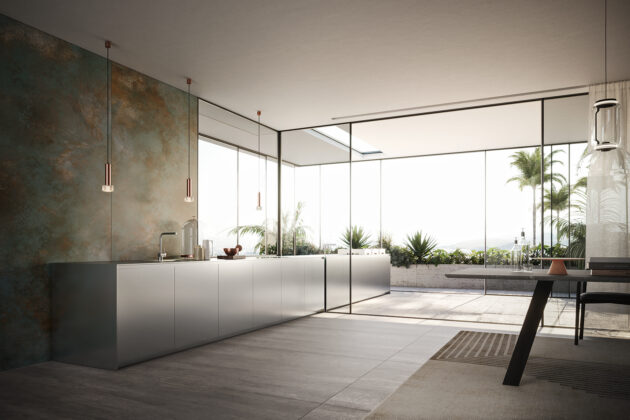 A destra, scorcio del tavolo XY