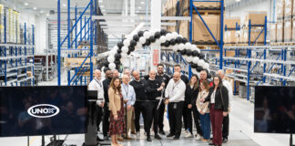L'inaugurazione ufficiale dello stabilimeno Unox a Denver, con il taglio del nastro affidato al ceo Nicola Michelon