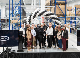 L'inaugurazione ufficiale dello stabilimeno Unox a Denver, con il taglio del nastro affidato al ceo Nicola Michelon