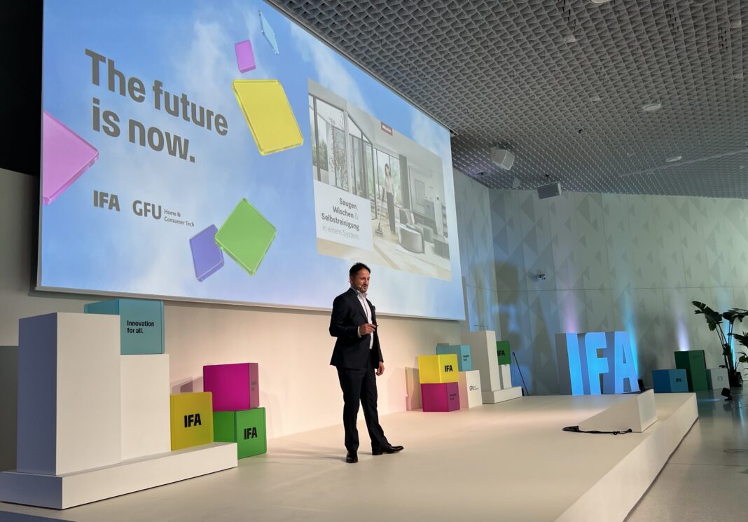 Danijel Vladimirov_Vice President Sales Germany di Miele al Kick-Off IFA