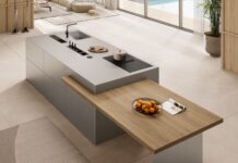 Linfa: the All-in-One kitchen combining steel, wood, and technology