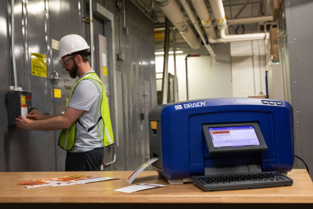 Stampante per etichette e segnaletica di sicurezza