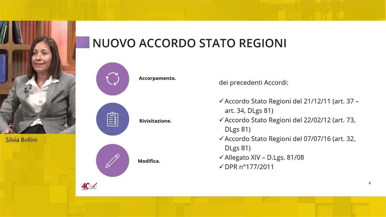 Nuovo accordo Stato-Regioni sulla formazione - Webinar gratuito