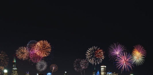 fuochi d’artificio a rumore ridotto