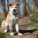 Akita Inu bosco