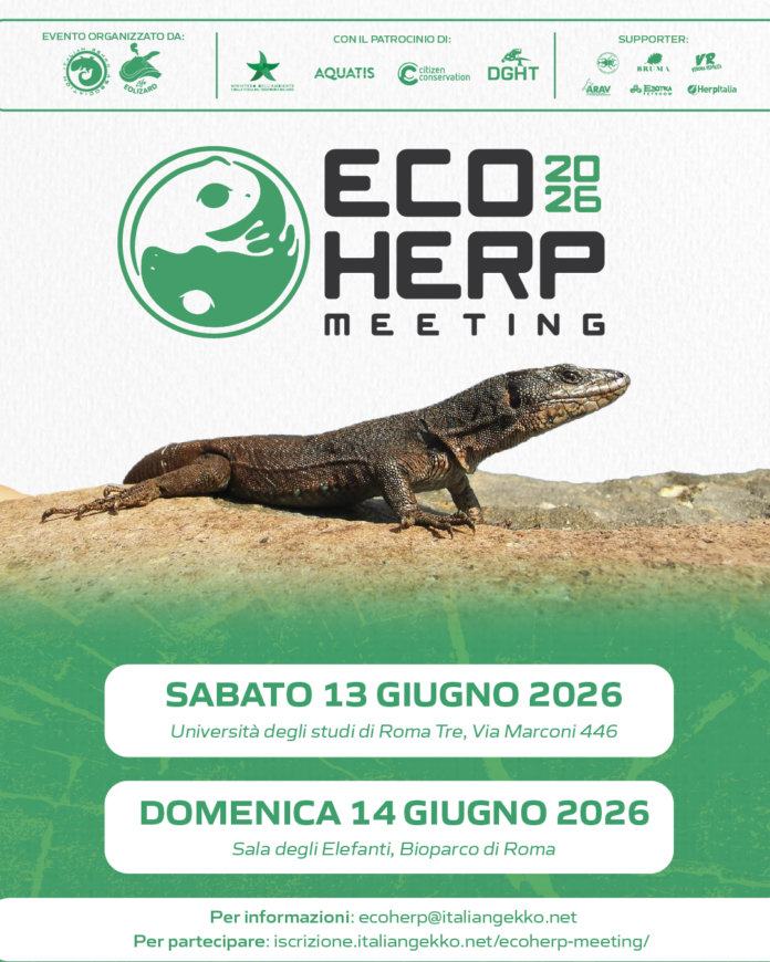LOCANDINA_Eco Herp Meeting 2026 locandina Eco Herp Meeting 2026