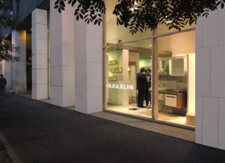 Lo showroom Guglielmi a Milano