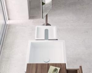 Legno, cotto e Corian? Si può!