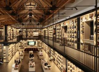 Linea Light Group per l’enoteca FerroWine a Castelfranco Veneto (Tv)