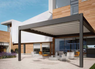 The New Generation of Pergola by Pratic Nomo by Pratic