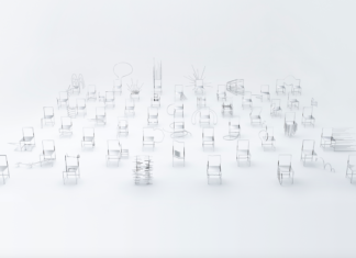 50 Manga Chairs by Nendo 50 Manga Chairs by Nendo (Photo by Kenichi Sonehara)