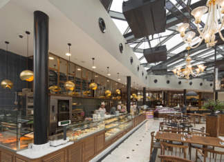 Catellani & Smith: effetto oro per il ristorante Emirgan Sutis Catellani & Smith