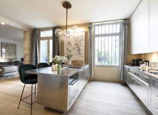 Abimis per lo showroom 10surdix a Parigi Abimis