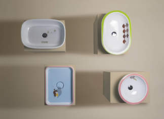 Decori vegetali e geometrici per Animus di Ceramica Globo