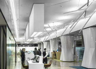 Hi-macs per la ristrutturazione del Novotel Madrid Center Hi-macs per il Novotel Madrid Center. Photo by Jesus Granada