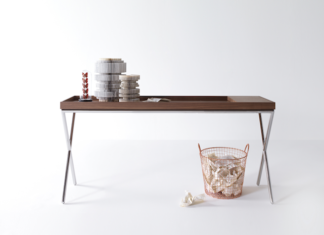 Consolle Novel e desk Novelist di Lema by Christophe Pillet Lema