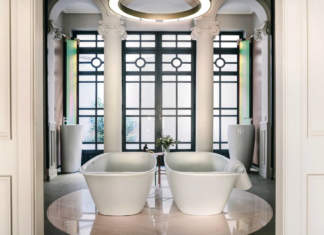 Laufen: nuovo showroom a Madrid firmato Urquiola