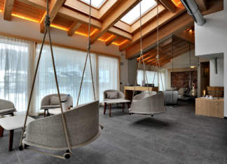 Materia, superficie, texture: Keope per l’Hotel Sporting di Livigno Ceramiche Keope per l'Hotel Sporting di Livigno