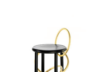 Cerchi in ottone per Cirque by Gebrüder Thonet Vienna GTV