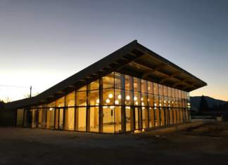 Artemide illumina la nuova mensa di Amatrice