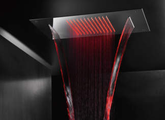 La “doccia benessere” di Gattoni Rubinetteria Soffioni di design per Gattoni Rubinetteria