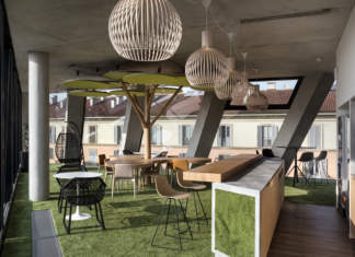 Lapalma per la Microsoft House di Milano