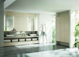 Contenitore e mensola: l’abaco essenziale di Nendo per Qi by Scavolini Scavolini