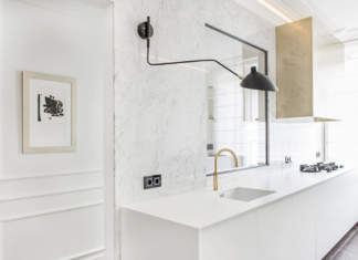 Hi-macs per la Amsterdam Canal Family Home