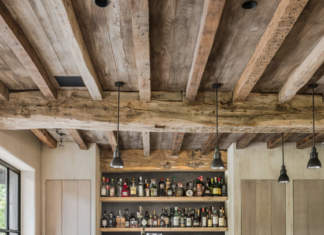 Il microcemento Ideal Work per un cottage fiammingo