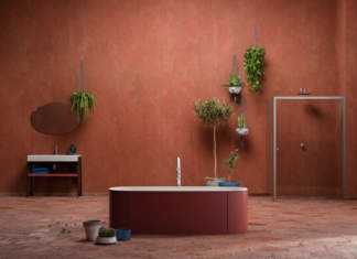 Blondecrazy e Sciarada by BluBleu: solid surface e acciaio