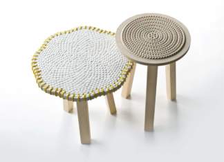 Budri intepreta il fascino del tricot con Patricia Urquiola Budri