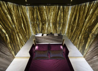 Una foresta di marmo: Sequoia Brown by Antolini Antolini