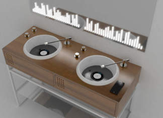 Vinyl by Olympia Ceramica: come una consolle musicale anni ’80