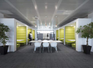 Pedrali per i nuovi uffici di Sky Italia a Milano Santa Giulia ©Dario Tettamanzi