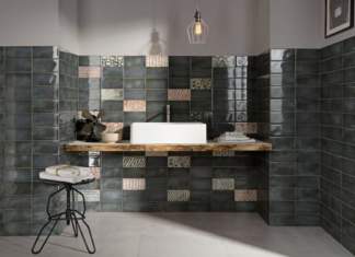 Riflessi vintage e stile glam con BE IN by Iris Ceramica Iris Ceramica