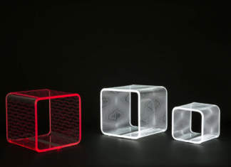 Cristallo acrilico e Led: Vesta presenta Solid by Karim Rashid VESTA