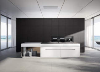 Hi-macs per la nuova cucina @home by Elmar