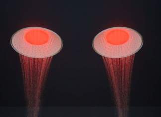 Acqua e benessere con Lumen di antoniolupi