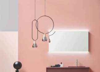 Arbi Arredobagno presenta Materia, in un gioco bicromatico di finiture
