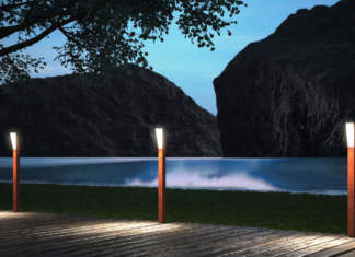 Steli: luce essenziale di Artena Design & Grassi Pietre