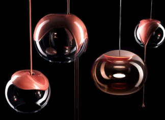 Le linee avvolgenti di Mongolfier e La Mariée by Linea Light Group