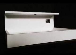 JP Solid Surface: lavabo con rubinetteria integrata by mg12