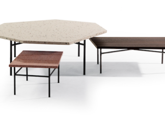 Fragment: Alain Gilles firma i nuovi tavolini Bonaldo