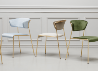 Le sedute Lisa e Lisa Wood by SCAB Design