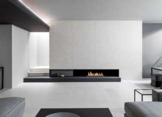 Camini scultorei: i rivestimenti by Porcelanosa Grupo